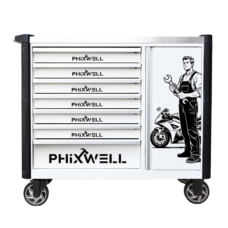 719516 Nový model skříňky na nářadí PHIXWELL se 7 zásuvkami